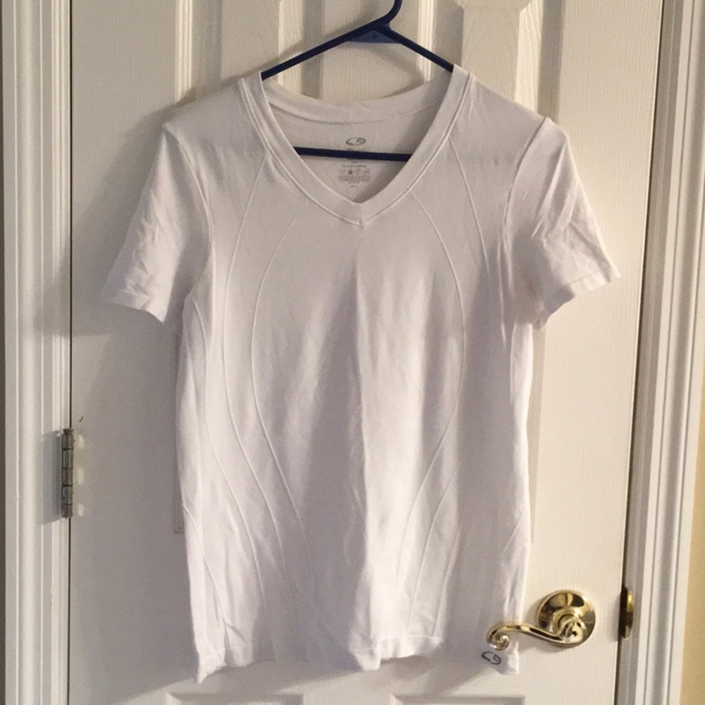 White champion shirt